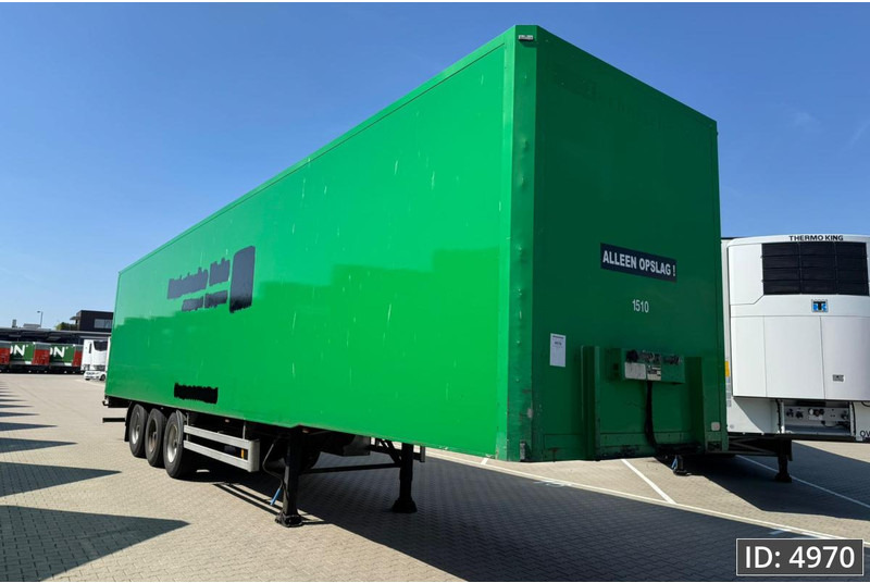 Van Eck PT-3 / BPW Drum / Roll up door - Caja cerrada semirremolque: foto 4 Van Eck PT-3 / BPW Drum / Roll up door - Caja cerrada semirremolque: foto 4