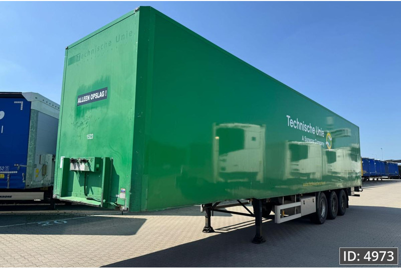 Van Eck PT-3 / BPW Drum / Roll up door - Caja cerrada semirremolque: foto 1 Van Eck PT-3 / BPW Drum / Roll up door - Caja cerrada semirremolque: foto 1