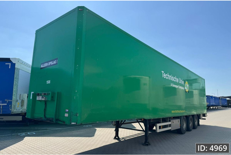 Van Eck PT-3 / BPW Drum / Roll up door - Caja cerrada semirremolque: foto 1 Van Eck PT-3 / BPW Drum / Roll up door - Caja cerrada semirremolque: foto 1