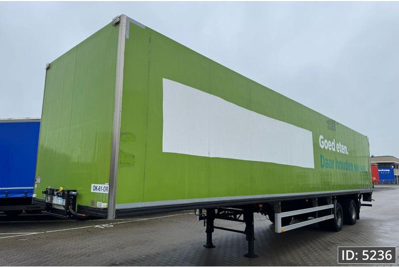 Van Eck UT-2BI / 2 Axle / DHOLLANDIA - Caja cerrada semirremolque: foto 1 Van Eck UT-2BI / 2 Axle / DHOLLANDIA - Caja cerrada semirremolque: foto 1