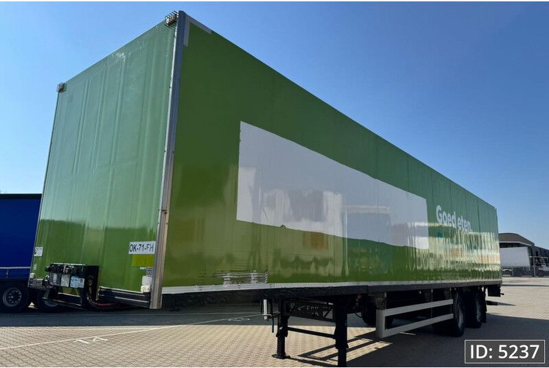 Van Eck UT-2BI / 2 Axle / DHOLLANDIA - Caja cerrada semirremolque: foto 1 Van Eck UT-2BI / 2 Axle / DHOLLANDIA - Caja cerrada semirremolque: foto 1