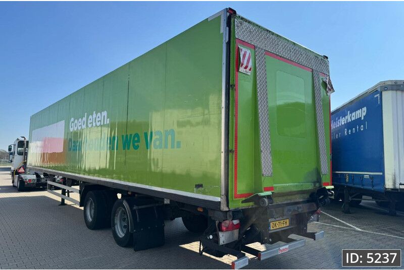 Van Eck UT-2BI / 2 Axle / DHOLLANDIA - Caja cerrada semirremolque: foto 2 Van Eck UT-2BI / 2 Axle / DHOLLANDIA - Caja cerrada semirremolque: foto 2
