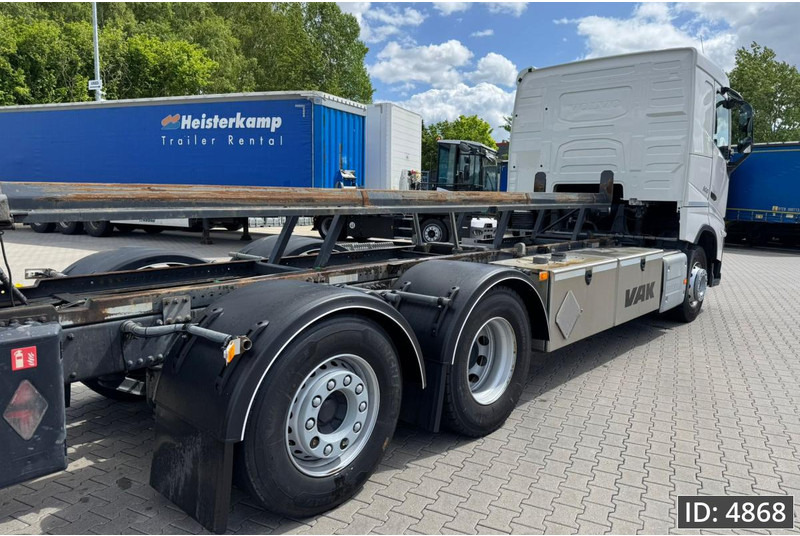 Volvo FH 500 Globetrotter, Euro 6, / 6x2 / Hydraulic body / frame 7.4 m / Tail lift - Portacontenedore/ Intercambiable camión: foto 5 Volvo FH 500 Globetrotter, Euro 6, / 6x2 / Hydraulic body / frame 7.4 m / Tail lift - Portacontenedore/ Intercambiable camión: foto 5
