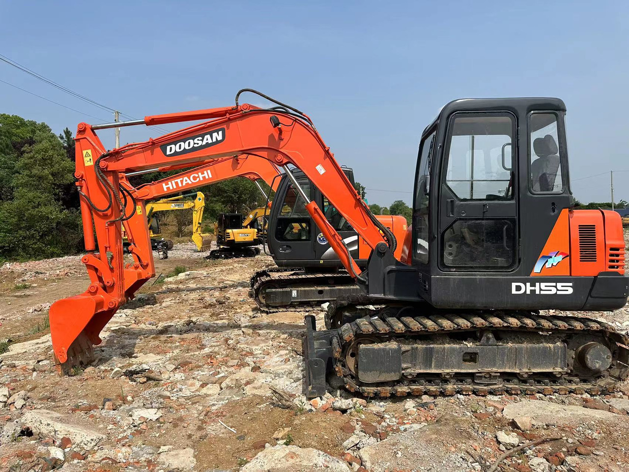 DOOSAN DH55 Mini Excavator 5.5T - Miniexcavadora: foto 1 DOOSAN DH55 Mini Excavator 5.5T - Miniexcavadora: foto 1