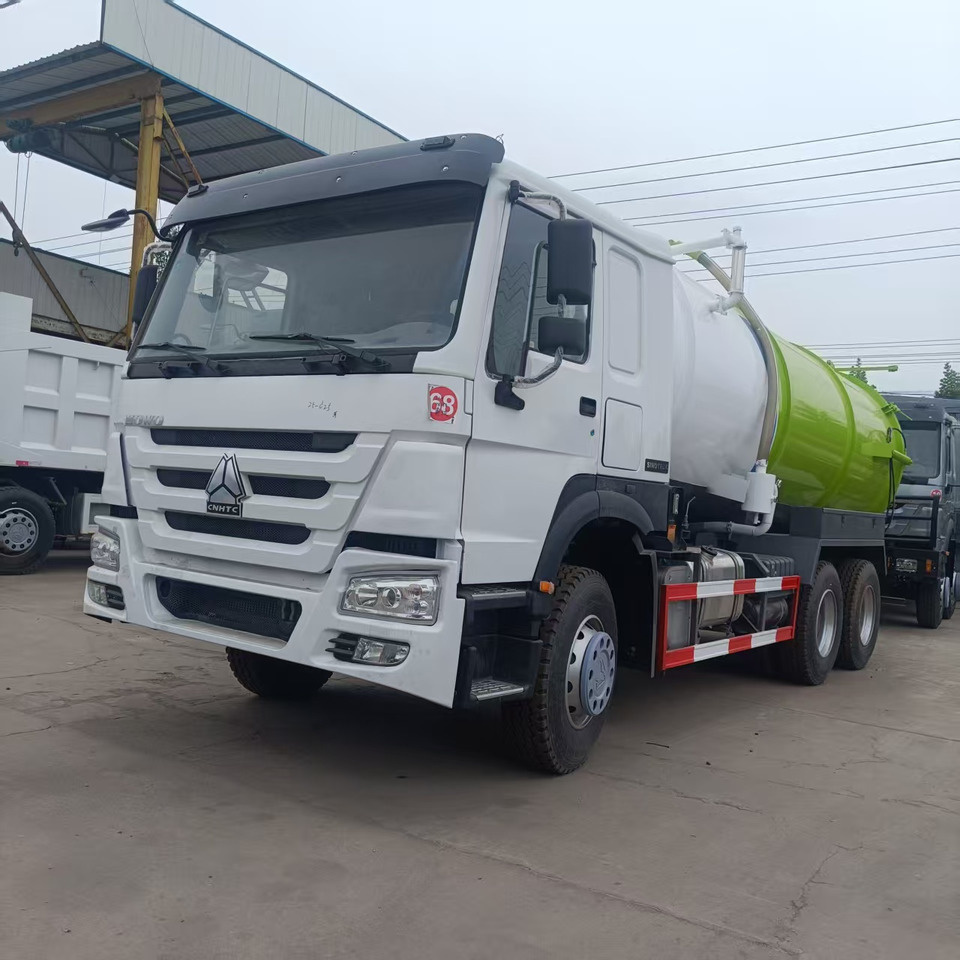 Sinotruk Howo Howo 6x4 Large Vacuum Suction Truck - Limpieza de alcantarillado: foto 1 Sinotruk Howo Howo 6x4 Large Vacuum Suction Truck - Limpieza de alcantarillado: foto 1