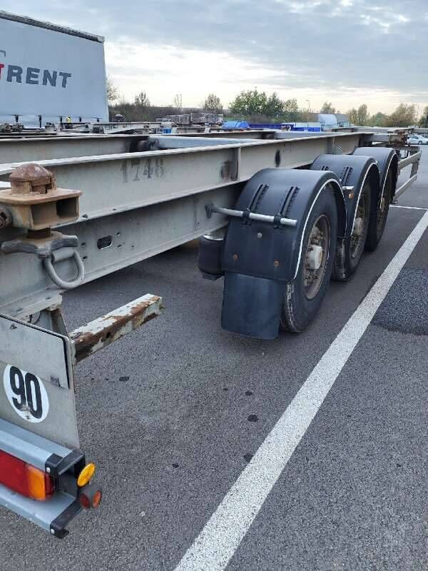 Semi-remorque 3 Essieux 38 TONNES CHARIOT COULISSANT 45 PIEDS - Portacontenedore/ Intercambiable semirremolque: foto 3 Semi-remorque 3 Essieux 38 TONNES CHARIOT COULISSANT 45 PIEDS - Portacontenedore/ Intercambiable semirremolque: foto 3