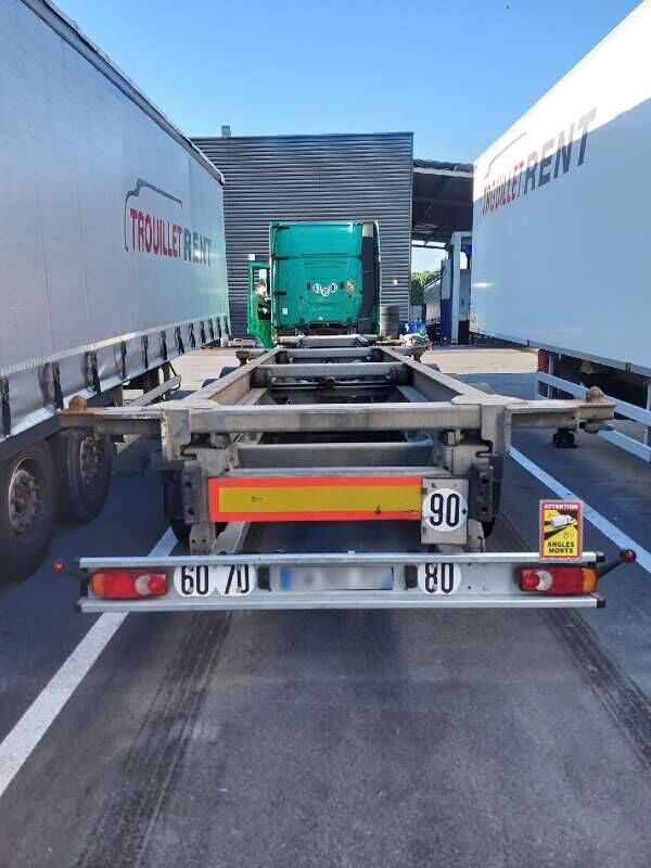 Semi-remorque 3 Essieux 38 TONNES CHARIOT COULISSANT - Portacontenedore/ Intercambiable semirremolque: foto 3 Semi-remorque 3 Essieux 38 TONNES CHARIOT COULISSANT - Portacontenedore/ Intercambiable semirremolque: foto 3