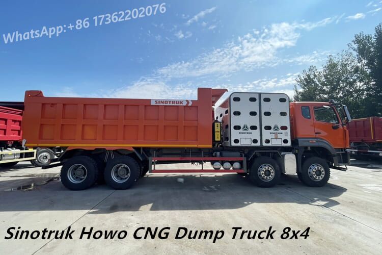 SINOTRUK Howo NX CNG Dump Truck 8x4 for Sale in Nigeria - Cabeza tractora: foto 2 SINOTRUK Howo NX CNG Dump Truck 8x4 for Sale in Nigeria - Cabeza tractora: foto 2