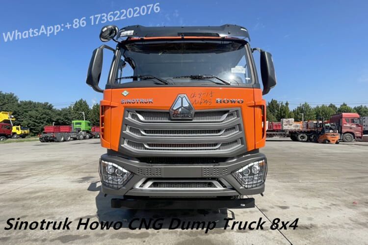 SINOTRUK Howo NX CNG Dump Truck 8x4 for Sale in Nigeria - Cabeza tractora: foto 3 SINOTRUK Howo NX CNG Dump Truck 8x4 for Sale in Nigeria - Cabeza tractora: foto 3