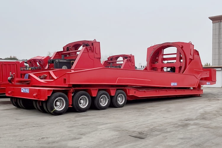 TITAN How to transport wind turbine blades?-Windmill Blade Trailer - Semirremolque: foto 3 TITAN How to transport wind turbine blades?-Windmill Blade Trailer - Semirremolque: foto 3