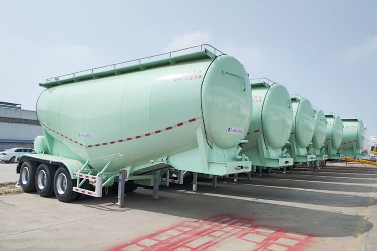 Snail 3 Axle 35m³ Dry Bulk Powder Tanker Trailer for Sale in Cameroon - Semirremolque silo: foto 2 Snail 3 Axle 35m³ Dry Bulk Powder Tanker Trailer for Sale in Cameroon - Semirremolque silo: foto 2