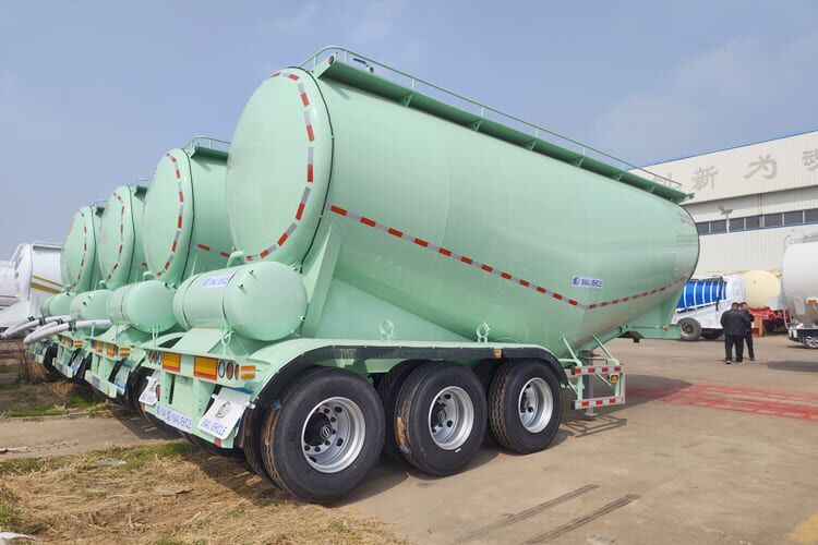 Snail 3 Axle 35m³ Dry Bulk Powder Tanker Trailer for Sale in Cameroon - Semirremolque silo: foto 1 Snail 3 Axle 35m³ Dry Bulk Powder Tanker Trailer for Sale in Cameroon - Semirremolque silo: foto 1