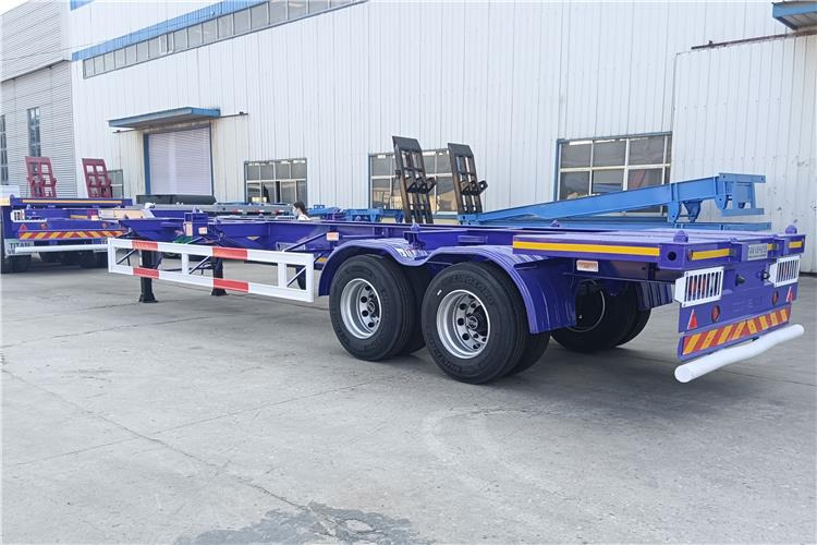 TITABN 2 Axle Gooseneck Container Trailer for Sale In Kenya - Chasis semirremolque: foto 1 TITABN 2 Axle Gooseneck Container Trailer for Sale In Kenya - Chasis semirremolque: foto 1