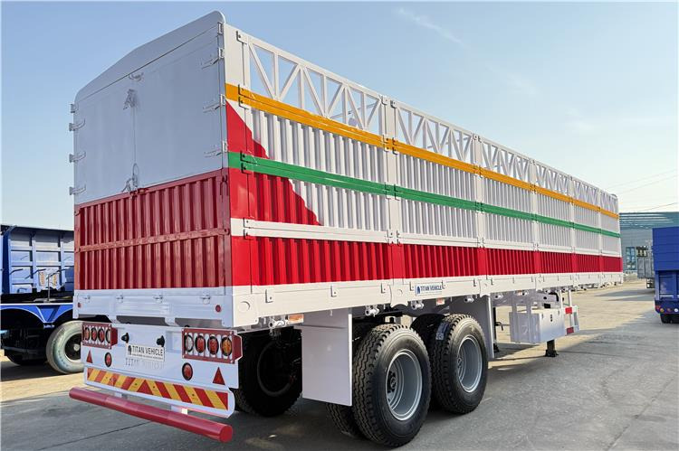 TITAN 2 Axle Fence Cargo Trailer with Bogie Suspension for Sale In Zimbabwe - Transporte de ganado semirremolque: foto 2 TITAN 2 Axle Fence Cargo Trailer with Bogie Suspension for Sale In Zimbabwe - Transporte de ganado semirremolque: foto 2