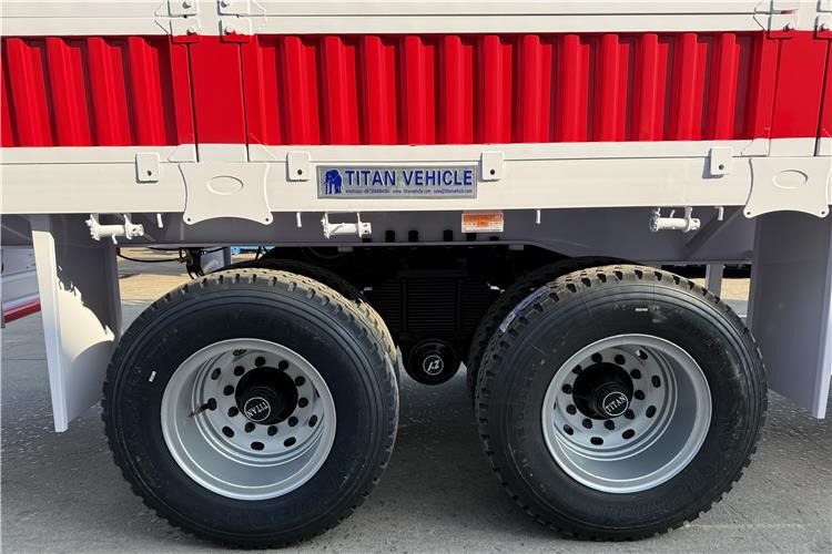 TITAN 2 Axle Fence Cargo Trailer with Bogie Suspension for Sale In Zimbabwe - Transporte de ganado semirremolque: foto 3 TITAN 2 Axle Fence Cargo Trailer with Bogie Suspension for Sale In Zimbabwe - Transporte de ganado semirremolque: foto 3