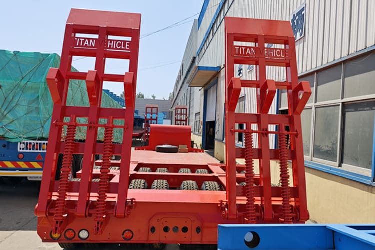 TITAN 2 Line 4 Axle Lowbed Trailer for Sale in Saudi Arabia - Góndola rebajadas semirremolque: foto 5 TITAN 2 Line 4 Axle Lowbed Trailer for Sale in Saudi Arabia - Góndola rebajadas semirremolque: foto 5