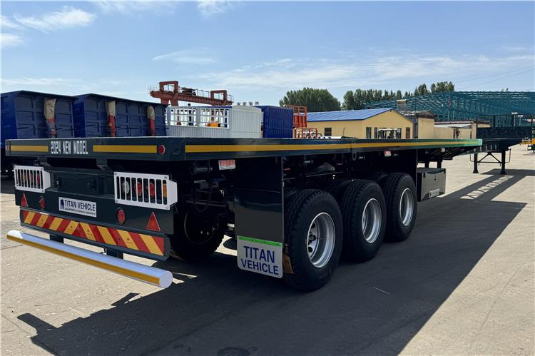 TITAN 3 Axle 40ft Extendable Flatbed Trailer for Sale In Argentina - Semirremolque plataforma/ Caja abierta: foto 3 TITAN 3 Axle 40ft Extendable Flatbed Trailer for Sale In Argentina - Semirremolque plataforma/ Caja abierta: foto 3