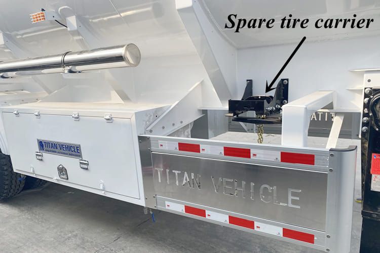 TITAN 3 Axle 45000L Fuel Tank Semi Trailer for Sale - Cisterna semirremolque: foto 5 TITAN 3 Axle 45000L Fuel Tank Semi Trailer for Sale - Cisterna semirremolque: foto 5