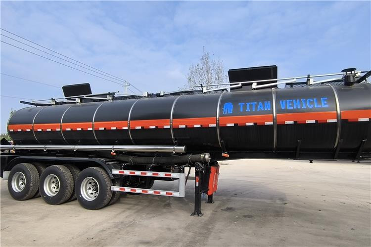 TITAN 3 Axle Asphalt Tank Semi Trailer for Sale In Nigeria - Cisterna semirremolque: foto 5 TITAN 3 Axle Asphalt Tank Semi Trailer for Sale In Nigeria - Cisterna semirremolque: foto 5