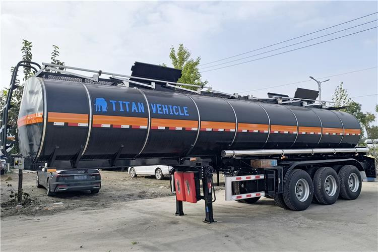TITAN 3 Axle Asphalt Tank Semi Trailer for Sale In Nigeria - Cisterna semirremolque: foto 1 TITAN 3 Axle Asphalt Tank Semi Trailer for Sale In Nigeria - Cisterna semirremolque: foto 1