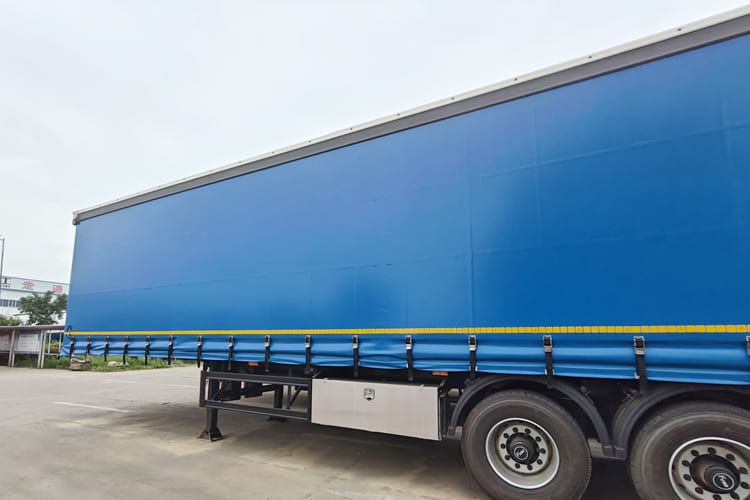 TITAN 3 Axle Curtainside Trailer 40T for Sale in Nigeria - Semirremolque lona: foto 5 TITAN 3 Axle Curtainside Trailer 40T for Sale in Nigeria - Semirremolque lona: foto 5