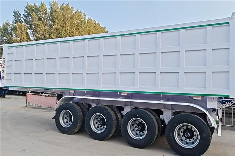 TITAN 4 Axle 80 Ton Dump Semi Trailer for Sale In Cameroon - Volquete semirremolque: foto 2 TITAN 4 Axle 80 Ton Dump Semi Trailer for Sale In Cameroon - Volquete semirremolque: foto 2