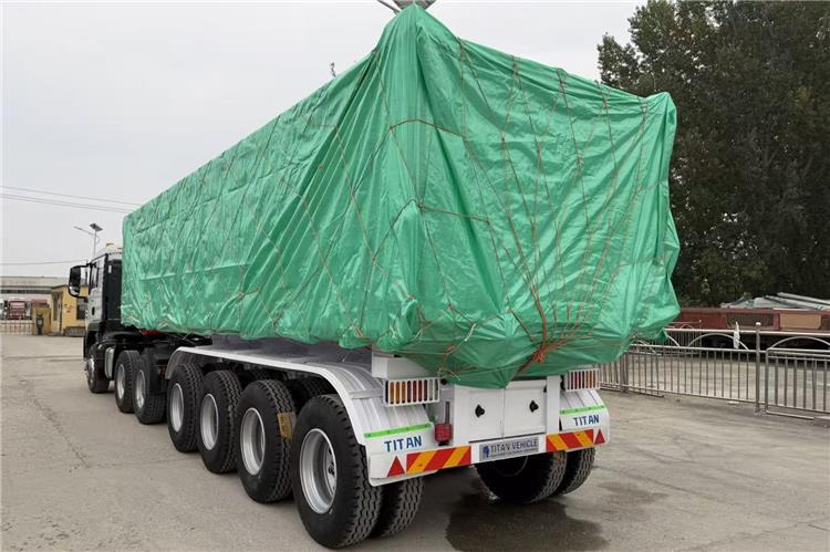 TITAN 4 Axle 80 Ton Dump Semi Trailer for Sale In Cameroon - Volquete semirremolque: foto 3 TITAN 4 Axle 80 Ton Dump Semi Trailer for Sale In Cameroon - Volquete semirremolque: foto 3