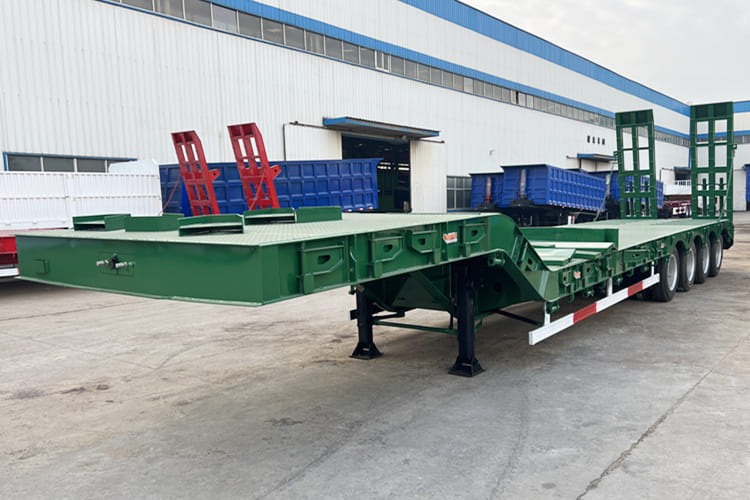 TITAN 4 Axle Low Loader Trailer for Sale in Jamaica - Góndola rebajadas semirremolque: foto 1 TITAN 4 Axle Low Loader Trailer for Sale in Jamaica - Góndola rebajadas semirremolque: foto 1
