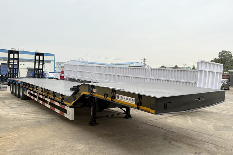 TITAN 4 Axle Lowbed Trailer for Sale in Mali - Góndola rebajadas semirremolque: foto 2 TITAN 4 Axle Lowbed Trailer for Sale in Mali - Góndola rebajadas semirremolque: foto 2