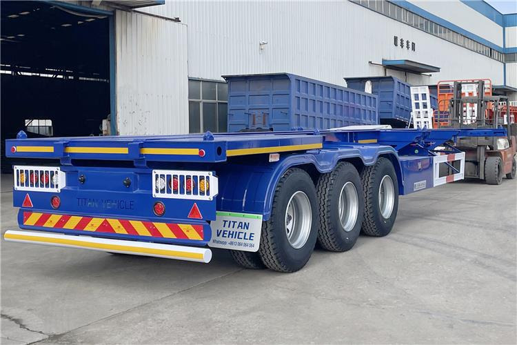 TITAN 40ft Container Chassis Trailer for Sale In Guam - Chasis semirremolque: foto 1 TITAN 40ft Container Chassis Trailer for Sale In Guam - Chasis semirremolque: foto 1