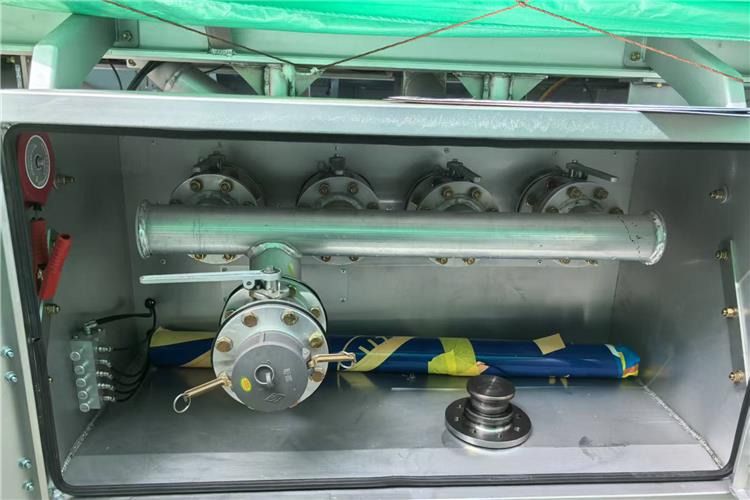 Cisterna semirremolque para transporte de combustible nuevo TITAN 42000 Liters Aluminum Alloy Fuel Tanker Trailer for Sale In Zimbabwe: foto 6