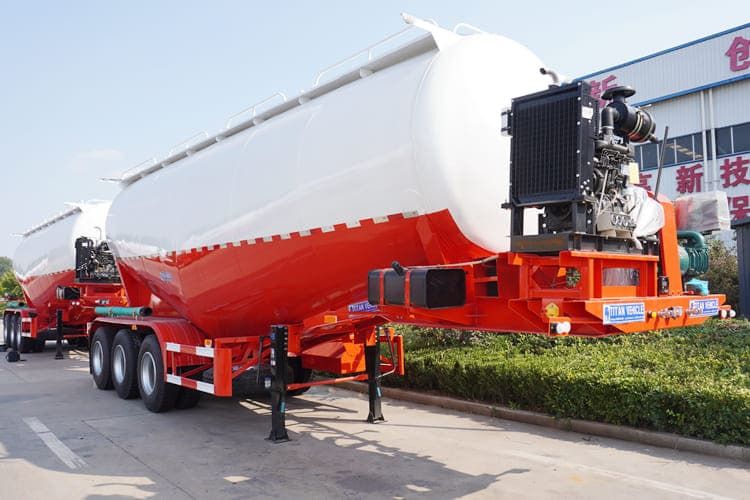 TITAN Bulk Cement Tanker Trailer Heavy Duty for Sale in UAE - Semirremolque silo: foto 1 TITAN Bulk Cement Tanker Trailer Heavy Duty for Sale in UAE - Semirremolque silo: foto 1