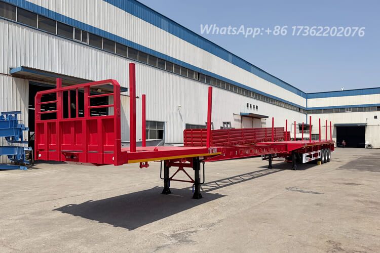 TITAN Extendable Flatbed Semi Trailer 24m for Sale in Brazil - Semirremolque plataforma/ Caja abierta: foto 4 TITAN Extendable Flatbed Semi Trailer 24m for Sale in Brazil - Semirremolque plataforma/ Caja abierta: foto 4