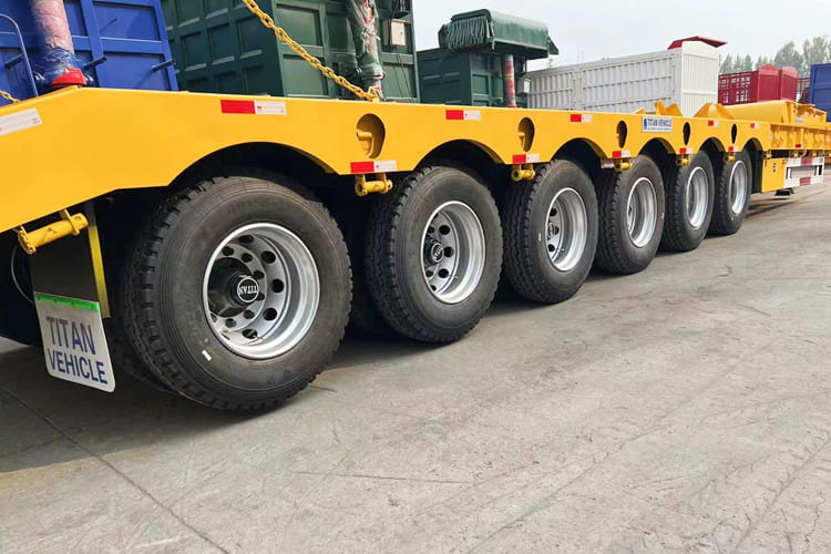 TITAN Hydraulic Low Bed Trailer for Sale in Kenya - Góndola rebajadas semirremolque: foto 4 TITAN Hydraulic Low Bed Trailer for Sale in Kenya - Góndola rebajadas semirremolque: foto 4