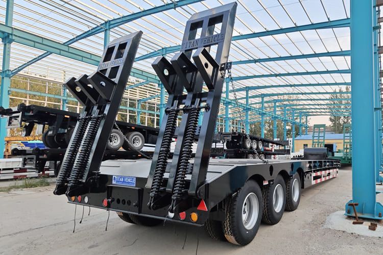 TITAN Low Bed Semi Trailer for Sale in Zambia - Góndola rebajadas semirremolque: foto 3 TITAN Low Bed Semi Trailer for Sale in Zambia - Góndola rebajadas semirremolque: foto 3