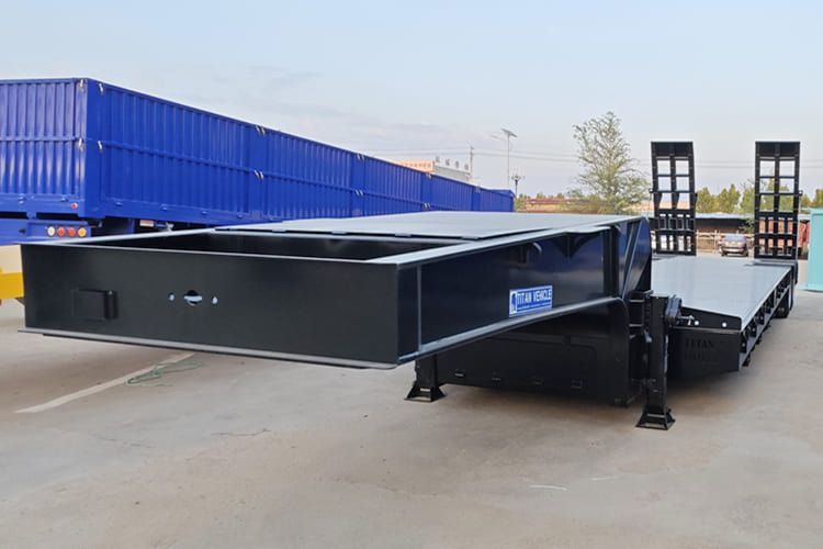 TITAN Low Bed Semi Trailer for Sale in Zambia - Góndola rebajadas semirremolque: foto 4 TITAN Low Bed Semi Trailer for Sale in Zambia - Góndola rebajadas semirremolque: foto 4
