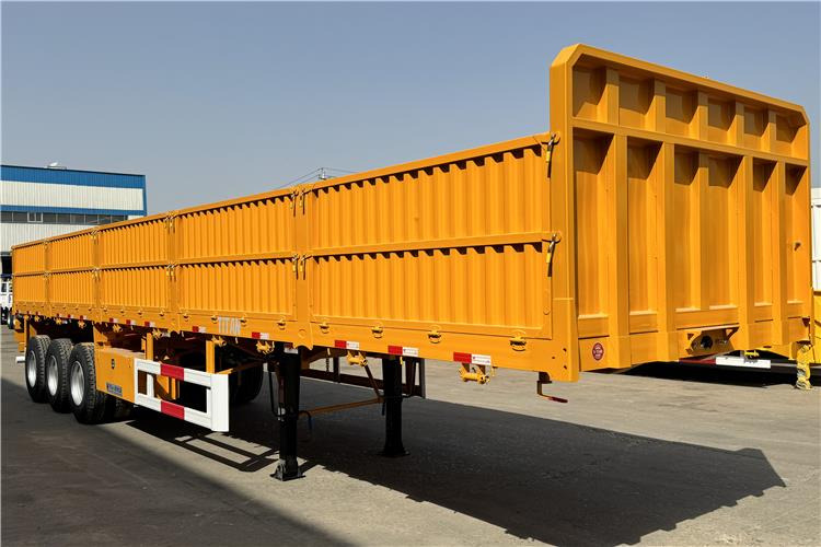 TITAN Tri Axle Side Wall Semi Trailer with 60 Ton Capcaity for Sale In Senegal - Semirremolque plataforma/ Caja abierta: foto 1 TITAN Tri Axle Side Wall Semi Trailer with 60 Ton Capcaity for Sale In Senegal - Semirremolque plataforma/ Caja abierta: foto 1