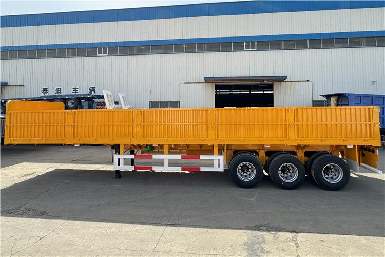 TITAN Tri Axle Side Wall Semi Trailer with 60 Ton Capcaity for Sale In Senegal - Semirremolque plataforma/ Caja abierta: foto 4 TITAN Tri Axle Side Wall Semi Trailer with 60 Ton Capcaity for Sale In Senegal - Semirremolque plataforma/ Caja abierta: foto 4