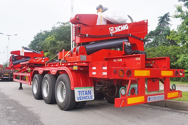 XCMG 2025 New Container Side Loader Trailer for Sale in Tanzania - Portacontenedore/ Intercambiable semirremolque: foto 3 XCMG 2025 New Container Side Loader Trailer for Sale in Tanzania - Portacontenedore/ Intercambiable semirremolque: foto 3