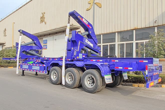 XCMG 40 Ft Container Side Loader Trailer for Sale in Papua New Guinea - Portacontenedore/ Intercambiable semirremolque: foto 2 XCMG 40 Ft Container Side Loader Trailer for Sale in Papua New Guinea - Portacontenedore/ Intercambiable semirremolque: foto 2
