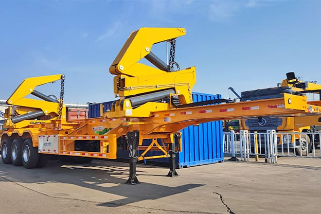 XCMG 40 Ton Sidelifter Container Trailer for Sale in Guyana - Portacontenedore/ Intercambiable semirremolque: foto 1 XCMG 40 Ton Sidelifter Container Trailer for Sale in Guyana - Portacontenedore/ Intercambiable semirremolque: foto 1