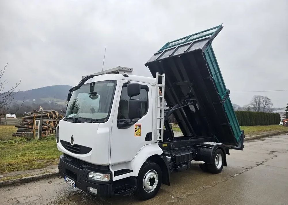 Renault Midlum 220 Dxi wywrot wywrotka kiper blokada - Volquete camión: foto 1 Renault Midlum 220 Dxi wywrot wywrotka kiper blokada - Volquete camión: foto 1