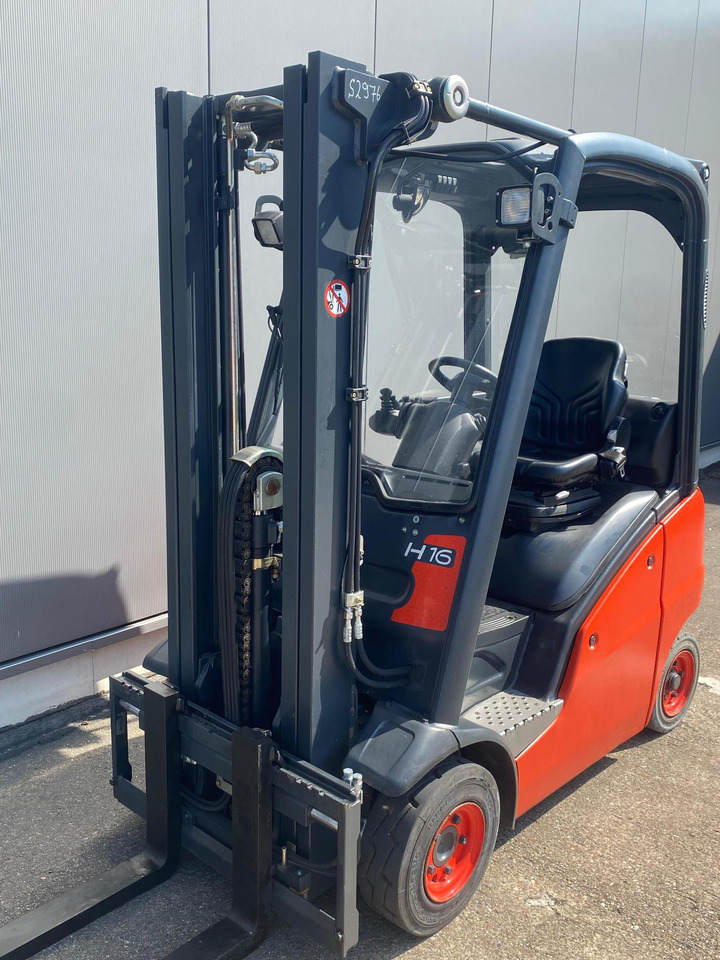 Linde Linde H 16 T - 2.575 h - Seitenschieber - - Carretilla elevadora de gas: foto 3 Linde Linde H 16 T - 2.575 h - Seitenschieber - - Carretilla elevadora de gas: foto 3