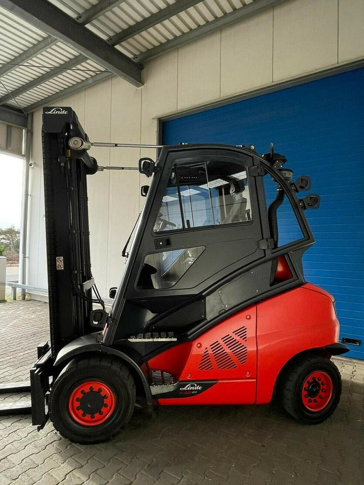 Linde Linde H 50 T - 7.390 h - Seitenschieber/Zinken neu - - Carretilla elevadora de gas: foto 1 Linde Linde H 50 T - 7.390 h - Seitenschieber/Zinken neu - - Carretilla elevadora de gas: foto 1