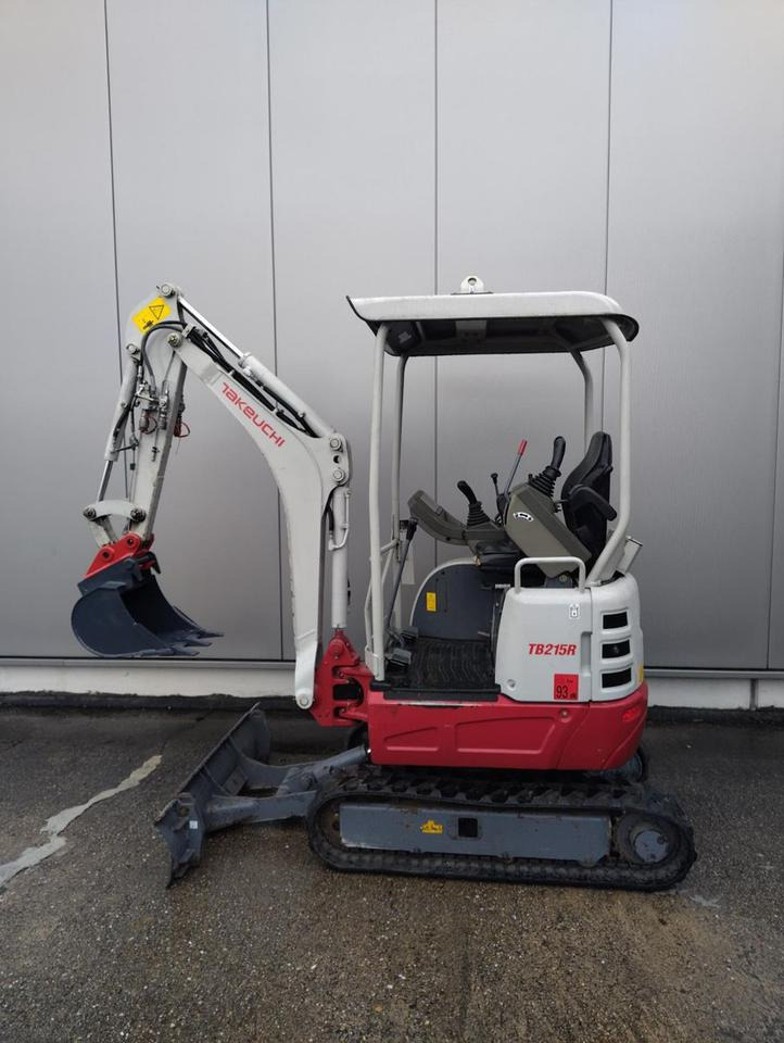 Takeuchi TB 215 R - 1.611 h - Schnellwechsler neu - - Miniexcavadora: foto 3 Takeuchi TB 215 R - 1.611 h - Schnellwechsler neu - - Miniexcavadora: foto 3