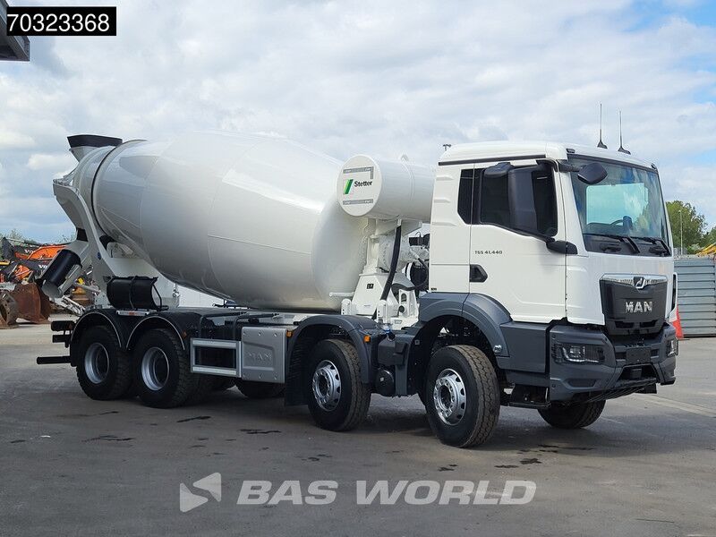 MAN TGS 41.440 8X4 NEW! 12m3 Stetter Mixer Big-Axle Steelsuspension Automatic Euro 6 - Camión hormigonera: foto 3 MAN TGS 41.440 8X4 NEW! 12m3 Stetter Mixer Big-Axle Steelsuspension Automatic Euro 6 - Camión hormigonera: foto 3