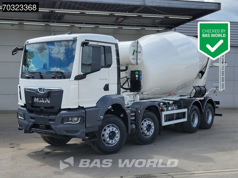 MAN TGS 41.440 8X4 NEW! 12m3 Stetter Mixer Big-Axle Steelsuspension Automatic Euro 6 - Camión hormigonera: foto 1 MAN TGS 41.440 8X4 NEW! 12m3 Stetter Mixer Big-Axle Steelsuspension Automatic Euro 6 - Camión hormigonera: foto 1
