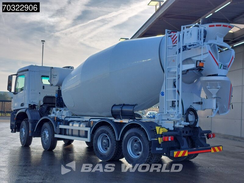 Mercedes-Benz Arocs 4142 8X4 NEW! 12m3 Stetter Mixer Steelsuspension Automatic Big-Axle Euro 6 - Camión hormigonera: foto 2 Mercedes-Benz Arocs 4142 8X4 NEW! 12m3 Stetter Mixer Steelsuspension Automatic Big-Axle Euro 6 - Camión hormigonera: foto 2