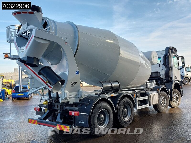 Mercedes-Benz Arocs 4142 8X4 NEW! 12m3 Stetter Mixer Steelsuspension Automatic Big-Axle Euro 6 - Camión hormigonera: foto 5 Mercedes-Benz Arocs 4142 8X4 NEW! 12m3 Stetter Mixer Steelsuspension Automatic Big-Axle Euro 6 - Camión hormigonera: foto 5