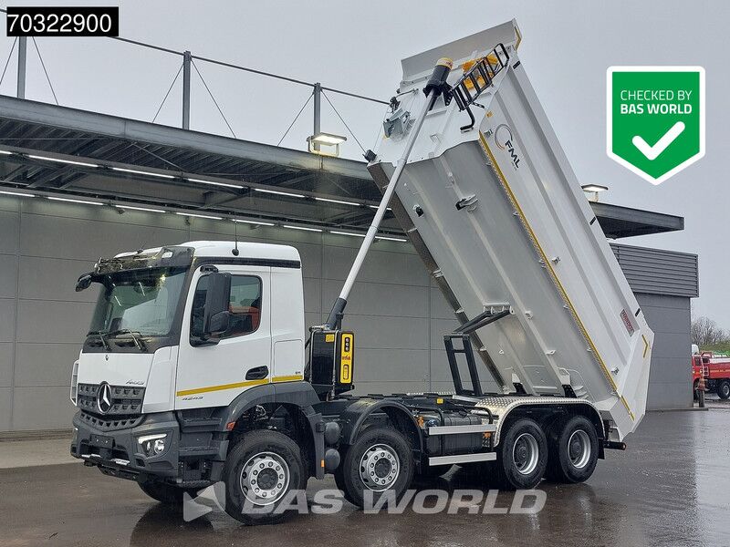Mercedes-Benz Arocs 4243 8X4 NEW! Euro 6 Full Steel Big-Axle 20m3 Tipper - Volquete camión: foto 1 Mercedes-Benz Arocs 4243 8X4 NEW! Euro 6 Full Steel Big-Axle 20m3 Tipper - Volquete camión: foto 1